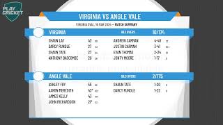 Para Districts Cricket Association  Grade 1  Semi Final 1  Virginia v Angle Vale  Day 2 [upl. by Zara]