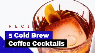 5 Cold Brew Coffee Drinks Easy amp Delicious Recipes [upl. by Island]