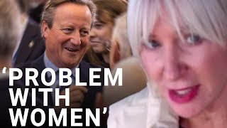 David Cameron called out over problem with women  Nadine Dorries [upl. by Aninaj90]