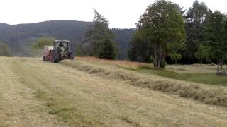 Heuernte 2013 Fendt Xylon 522 und Welger RP 220 Master [upl. by Alben]