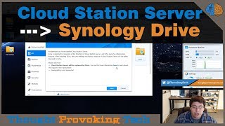 Upgrade Cloud Station Server to Synology Drive [upl. by Niabi842]