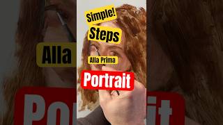 Easy Alla Prima Portrait Painting Tutorial [upl. by Jaala30]