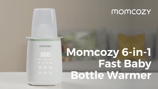 Momcozy 6in1 Fast Baby Bottle Warmer Functions Introduction [upl. by Shanks]