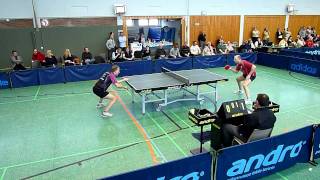 TT 2 BL 20032011 M Nieswand vs R Schulz HD 1125 Min Tischtennis Bergneustadt vs Siek [upl. by Platas]