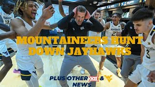 WVU Basketball Rolls Kansas amp Looks Forward to UCF the Ideal WVU Football Schedule amp Big 12 News [upl. by Thetisa919]