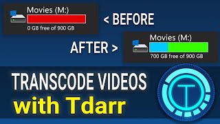 I Freed Up 700GB Converting my Videos Using Tdarr [upl. by Otsuj]