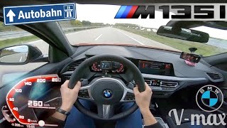 2020 BMW M135i F40  Vmax Próba autostradowa [upl. by Caton]