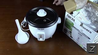 AROMA rice cooker unboxing and review [upl. by Uke]