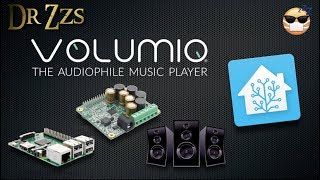 Getting Started with Volumio the Music Server on a Rpi that works with Home Assistant [upl. by Flosi]