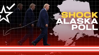 SHOCKING ALASKA POLL Donald Trump Leads by FOUR in SOLID Red State [upl. by Eeruhs]