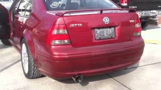 VW Jetta VR6 Exhaust Sound [upl. by Latnahc821]