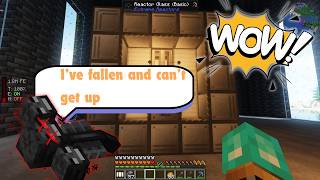 Minecraft ATM 9 Extreme Reactors Wither Farm Wireless Power [upl. by Fabrienne]