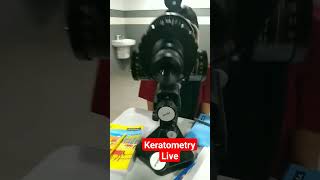 keratometry live cataract keratoconus light optometrists physics [upl. by Doehne]