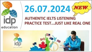 REAL BRITISH COUNCIL IELTS LISTENING PRACTICE TEST 2024  26072024 [upl. by Erual]