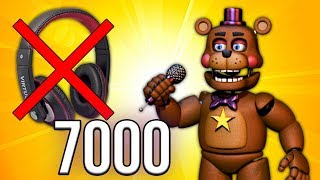 É POSSÍVEL FAZER 7000 PONTOS NA ULTIMATE CUSTOM NIGHT SEM USAR FONE 🤔 FNAF  HUEstation [upl. by Hgielsa]