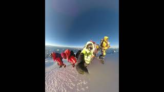 K2 Winter Ascent Nirmal Purja Summit Video [upl. by Nauqahs850]