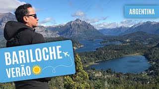 O verão de BARILOCHE na Argentina [upl. by Weidman]