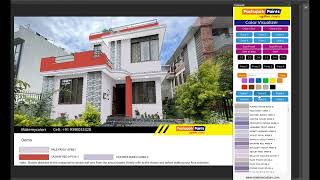 Pashupati Paints colour visualizer nepal asianpaints exterior colorcombinations [upl. by Krever]