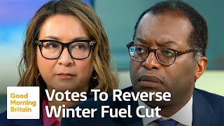 Labour Conference Votes to Reverse Winter Fuel Cut [upl. by Yenitirb]