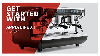 How to navigate Appia Life XT display  Nuova Simonelli [upl. by Normalie]