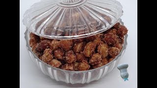 Recette des cacahuètes caramélisées [upl. by Winfield468]