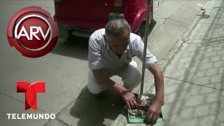 Castigan a latigazos a un hombre de 70 años en Perú  Al Rojo Vivo  Telemundo [upl. by Shanleigh]