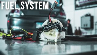 Stavros Evo 8 Transformation  Fuel System Install amp Prep for 5Speed Swap [upl. by Anoerb]