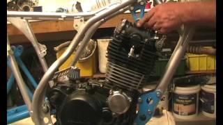 Yamaha TT250 restoration part 2 [upl. by Stirling]