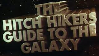 The Hitchhikers Guide to the Galaxy  Title Sequence  BBC Studios [upl. by Tallie]