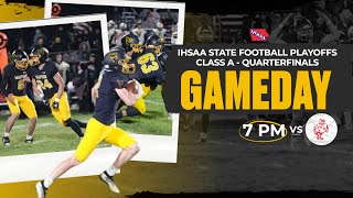 Wapsie Valley vs West Hancock  IHSAA Class A Football Playoffs Quarterfinals [upl. by Lion414]