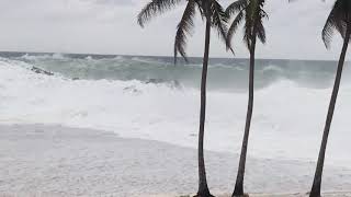 MAREJADA HISTÓRICA PUERTO RICO 2018  OLAS DE 30 PIES  VEGA BAJA  TSUNAMI [upl. by Arvind]