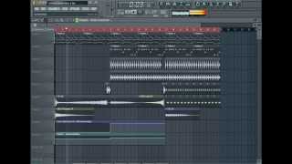 FL Studio 10  создаем progressive house с нуля новый видео урок [upl. by Eyt]