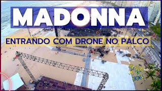 Veja do Alto como está o Palco do Show da Madonna em Copacabana Rio de Janeiro  DJI AVATA [upl. by Fonville527]