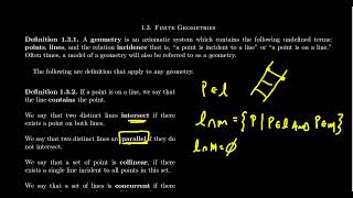 Axiomatic Geometry [upl. by Higley565]