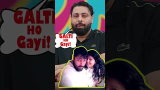 Badshah ने अपनी wife Jasmine के बारे में बताया💔badshah hiphop youtubeshorts shots divorce wife [upl. by Bautram]