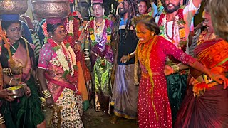 Sri Renuka Yellamma amp Narshimha Swmay Kalyanam At Golnaka Sai Anna Home  Mallanna Sigam [upl. by Ibbison]