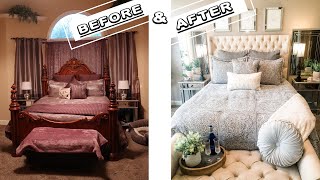 REDECORATE MY MASTER BEDROOM WITH ME  MASTER BEDROOM BEFORE AND AFTER [upl. by Cele]