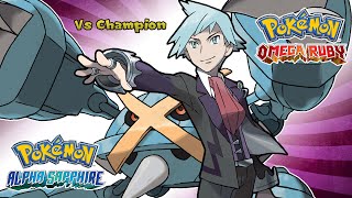 Pokémon Omega Ruby amp Alpha Sapphire  Battle Champion Music HQ [upl. by Walke]