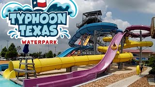 Typhoon Texas Waterpark Austin Tour amp Review with Ranger [upl. by Naujik]