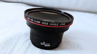 Super Macro Lens  Altura Wide Angle Lens Review 043X [upl. by Ekalb]