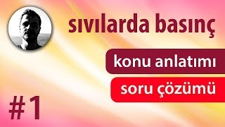 Basınç  Sıvılarda Basınç  Konu Anlatımı ve Soru Çözümü  PDF  1 Kısım [upl. by Nance963]