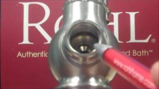 How to Replace a Cartridge in a ROHL Perrin amp Rowe U4766 Kitchen Faucet [upl. by Nyrmac]