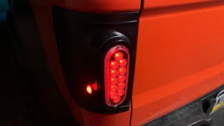 Rugged Ridge Tail Lights  2020 Jeep Gladiator [upl. by Oeak]