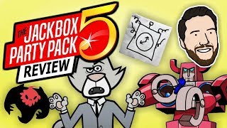 The Jackbox Party Pack 5 Review amp Individual Game Summary  2 Left Thumbs  Jackbox 5 Review [upl. by Alcock]