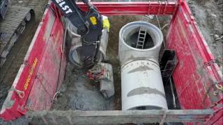 EURO VERBAU Project 5718 Sewer Renovation part II [upl. by Seessel363]