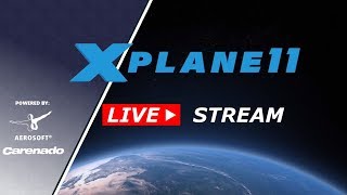 XPlane 11 ✈️  LIVESTREAM Weltreise 19  Los Angeles  Las Vegas  Deutsch German [upl. by Tarrsus505]