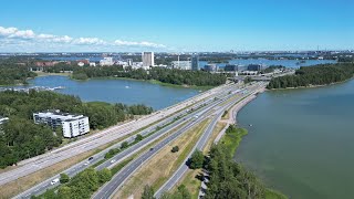 Espoon dronevideot 2024 Espoo Finland drone videos 4K [upl. by Naej]