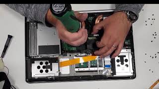 Asus N750J disassembly  change battery thermal paste  how to open laptop [upl. by Whit947]