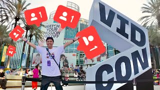 My FIRST VIDCON 2024 EXPERIENCE as a SMALL Creator Was It Worth It VLOG [upl. by Ancel]