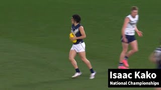 Isaac Kako  National Championships Vic Metro v Vic Country [upl. by Llerahs]